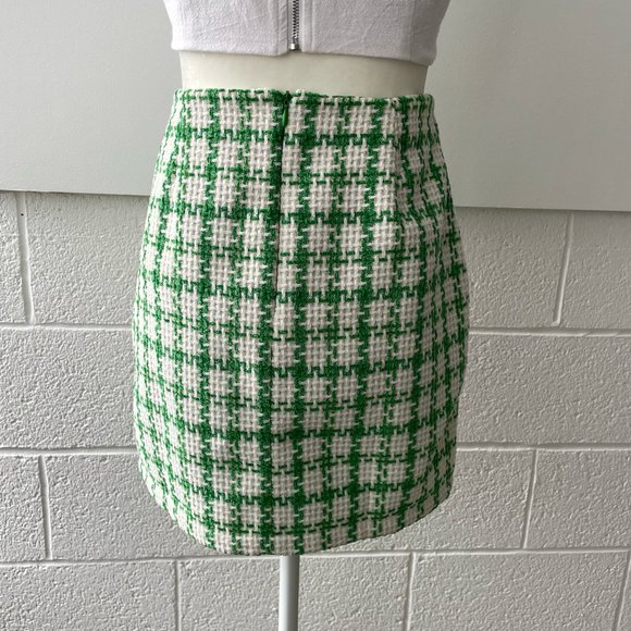 FRANCIS PLAID MINI SKIRT - Picture 2 of 4